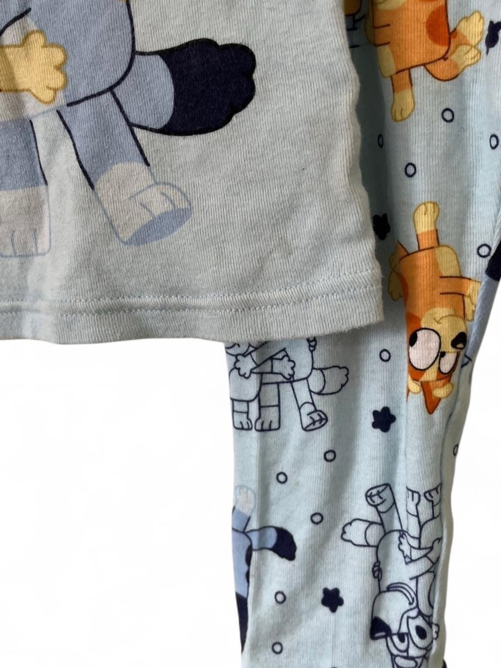 Toddler Unisex 4T Bluey 2 Piece Short Sleeve Pajama Set Bluey Bingo Graphic - Picture 7 of 8